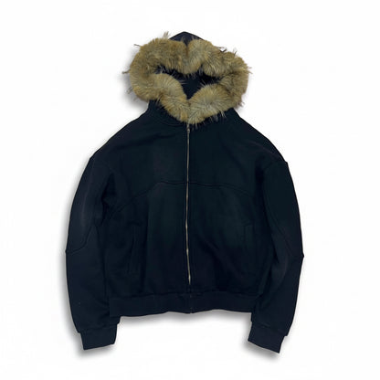 Faux Fur Hoodie