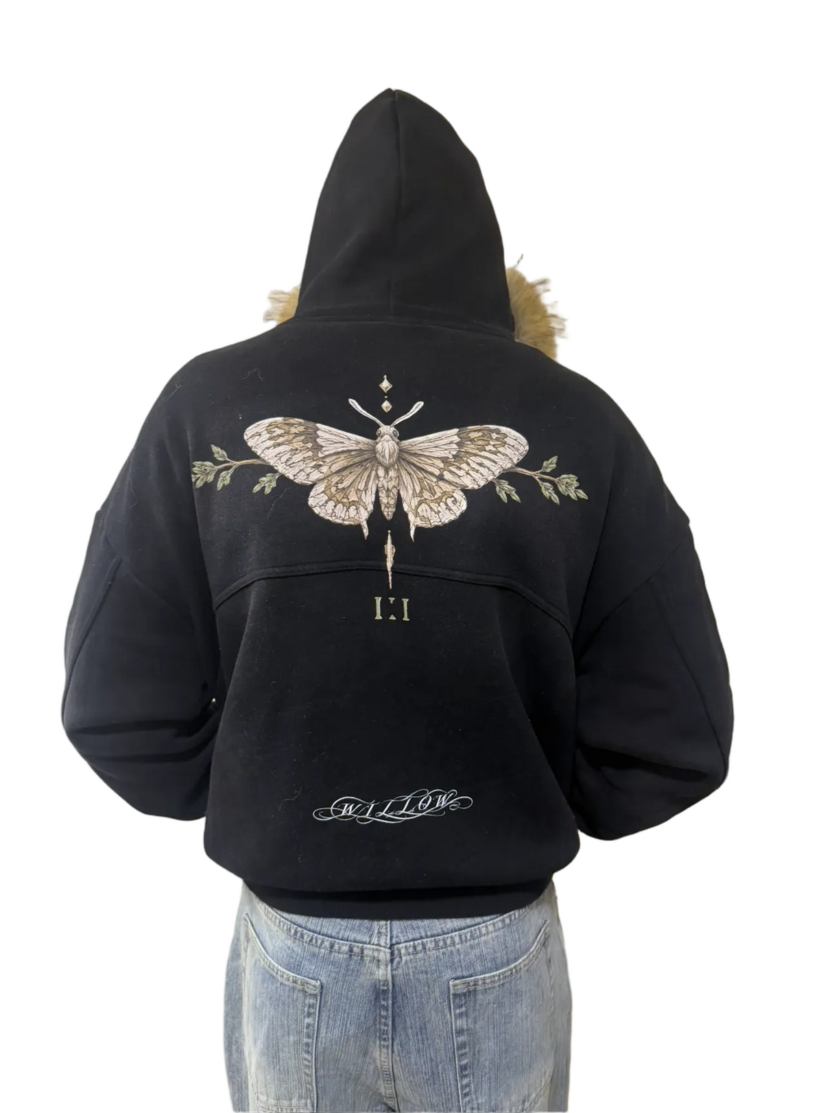 Faux Fur Hoodie