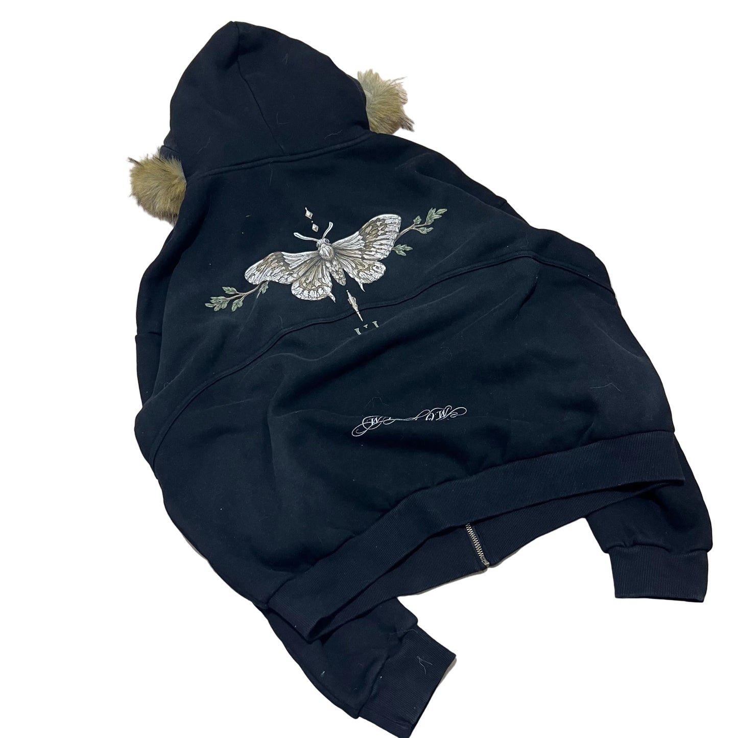 Faux Fur Hoodie