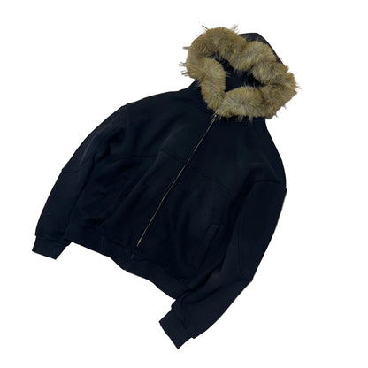 Faux Fur Hoodie