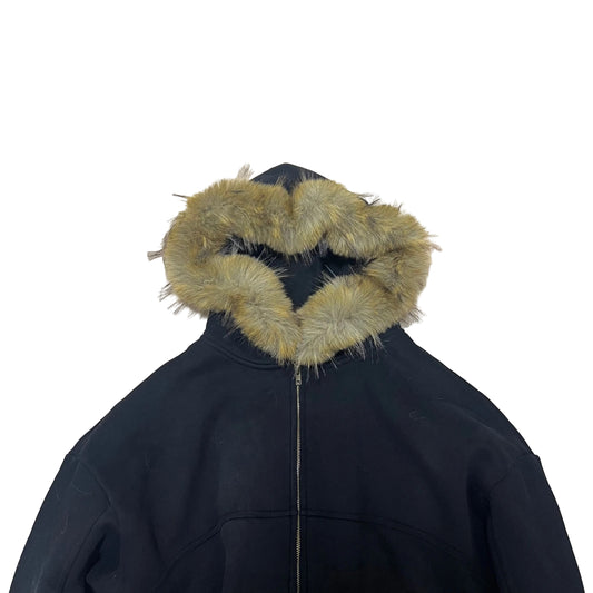 Faux Fur Hoodie