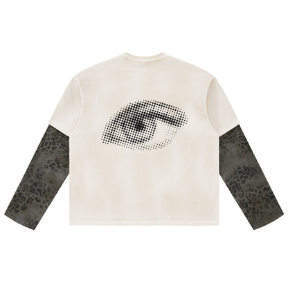 Observation layered tee back